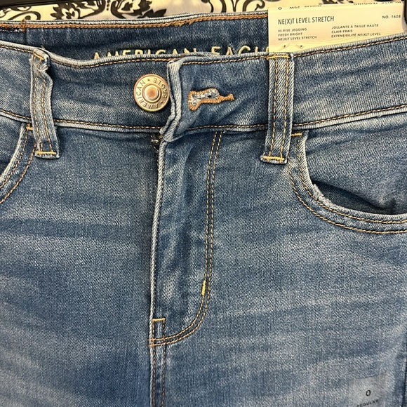 American Eagle Next Level Stretch Hi Rise Jegging size 0 - Picture 2 of 6